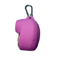 Брелок-вакуумний вібростимулятор для клітора Passion Play, 10 режимів + 3 стимуляції, рожевий