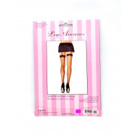Чорні панчохи Leg Avenue Ultra Sheer Backseam