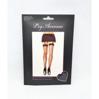 Чорні панчохи Leg Avenue Ultra Sheer Backseam
