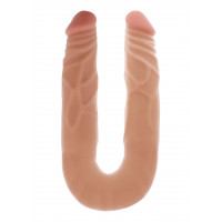 Двухсторонний фаллоимитатор Toy Joy Double Dong, бежевый
