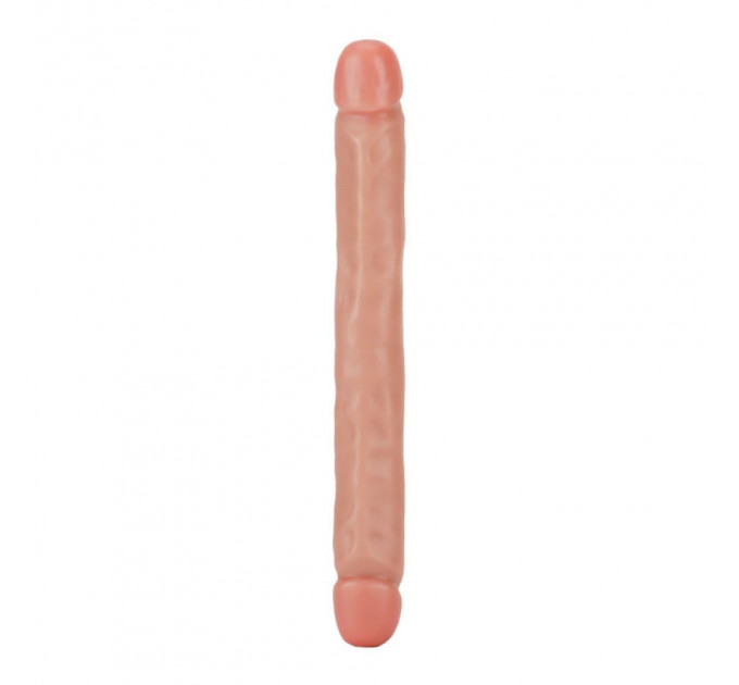 Фаллоимитатор двусторонний ToyJoy RealFeel Jr.Double Dong, бежевый