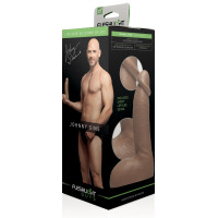 Фалоімітатор з мошонкою, реалістичний Fleshjack Guys JOHNNY SINS DILDO, бежевий, 24.8 х 4.8 см