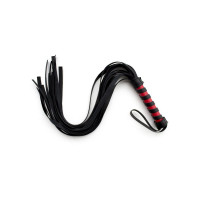 Флоггер DS Fetish Mini flogger black/red Флоггер DS Fetish Mini flogger black/red