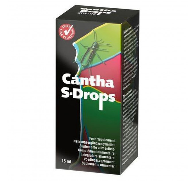 Краплі для жінок та чоловіків Cantha Drops Strong 15 мл