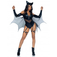 Костюм опівночі летючої миші Leg Avenue Midnight Bat S