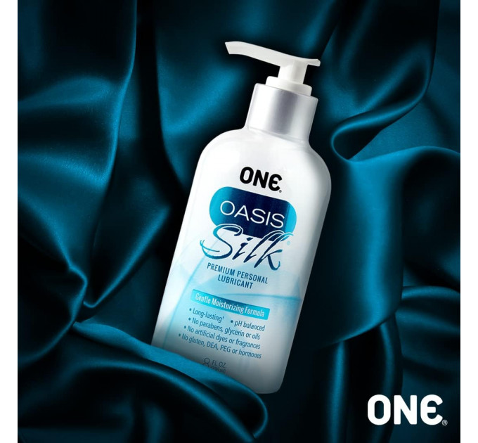Лубрикант гибридный ONE Oasis Silk, 236 мл