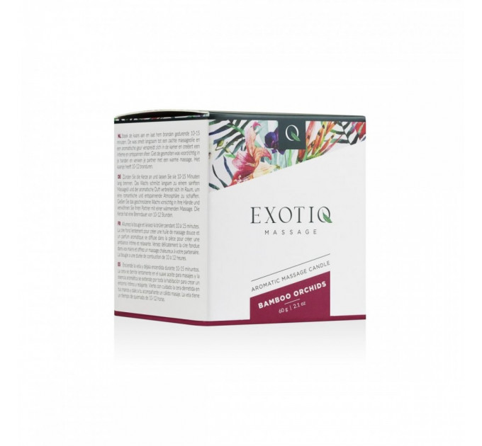 Массажная свеча Exotiq Massage Candle Bamboe Orchideeen - 60 мл