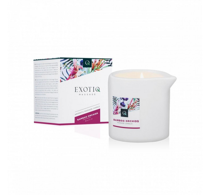 Массажная свеча Exotiq Massage Candle Bamboe Orchideeen - 60 мл