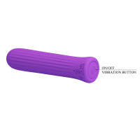 Мини-вибратор PRETTY LOVE Blanche фиолетовый, 10 х 2 см