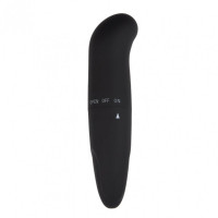 Мини-вибромассажер Chisa Hi-Basic Powerful Invigorate G-Spot для точки G, черный
