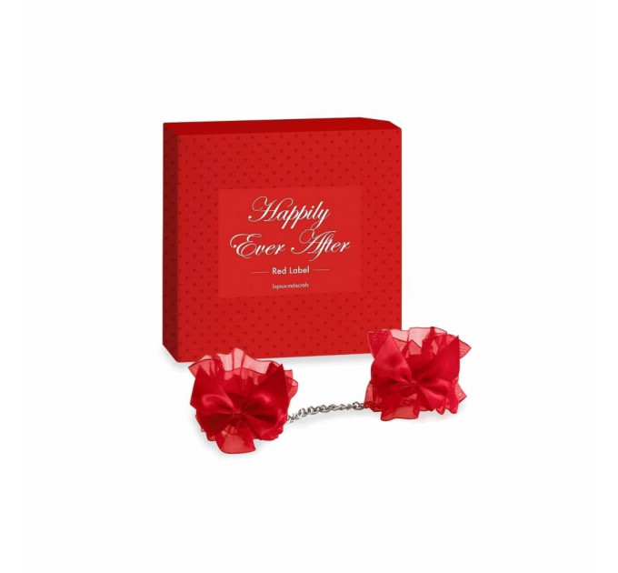 Набір аксесуарів підв'язки, наручники, пестики Happily Ever After - RED LABELr Bijoux Indiscrets