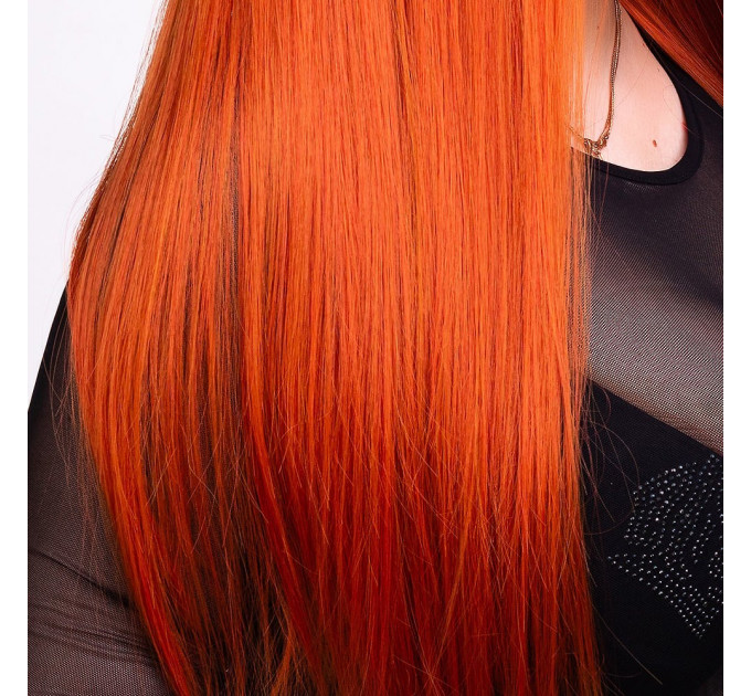 Парик длинный прямой Fetish Hair темно-рыжий