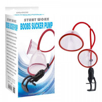 Вакуумная помпа для грудей Chisa Stunt Worx Boobs sucker Pump, механическая