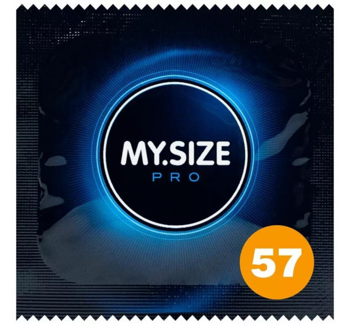 Презервативи ультратонкі латексні My.Size Regular 57 мм (ціна за упаковку, 10 шт.)