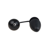 Пробка с накачкой You2Toys True Black Anal Plug черная