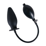 Пробка з накачуванням True Black Anal Plug