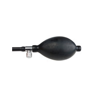 Пробка с накачкой You2Toys True Black Anal Plug черная