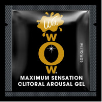 Пробник/Збудливий жіночий кліторальний гель Wet WOW, 1 мл