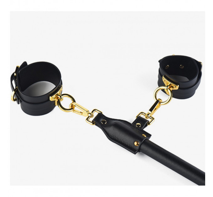 Распорка итальянская кожа UPKO Spreader Bar, черная