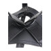 Ременная черная сбруя Pipedream King Cock Strap-On Harness с реалистичным фаллоимитатором, 20 см