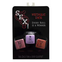 Секс кубики Kheper Games металеві Секс кубики Kheper Games металеві