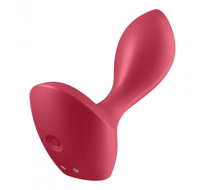 Анатомическая анальная пробка с вибрацией Satisfyer Backdoor Lover Red