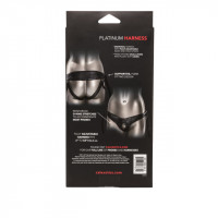 Трусики для страпона Universal Love Rider Platinum Harness, кожзам, черные