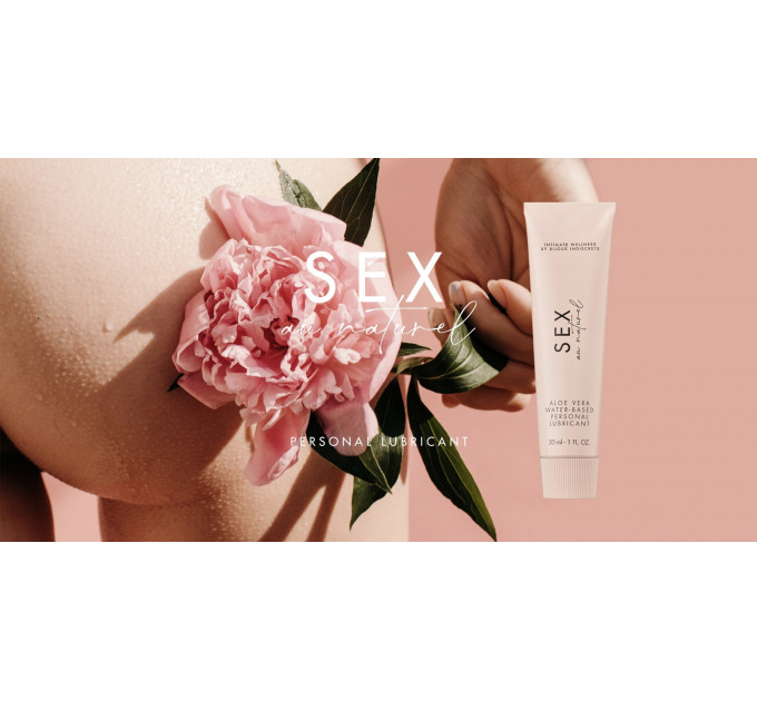 Ухаживающий лубрикант на водной основе Bijoux Indiscrets Sex au Nature – Aloe Vera