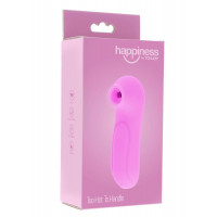 Вакуумный стимулятор клитора Toy Joy, силиконовый, розовый