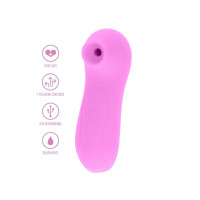 Вакуумный стимулятор клитора Toy Joy, силиконовый, розовый