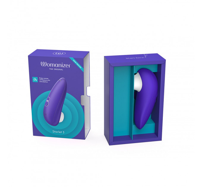 Вакуумний кліторальний стимулятор Womanizer Starlet 3 Indigo