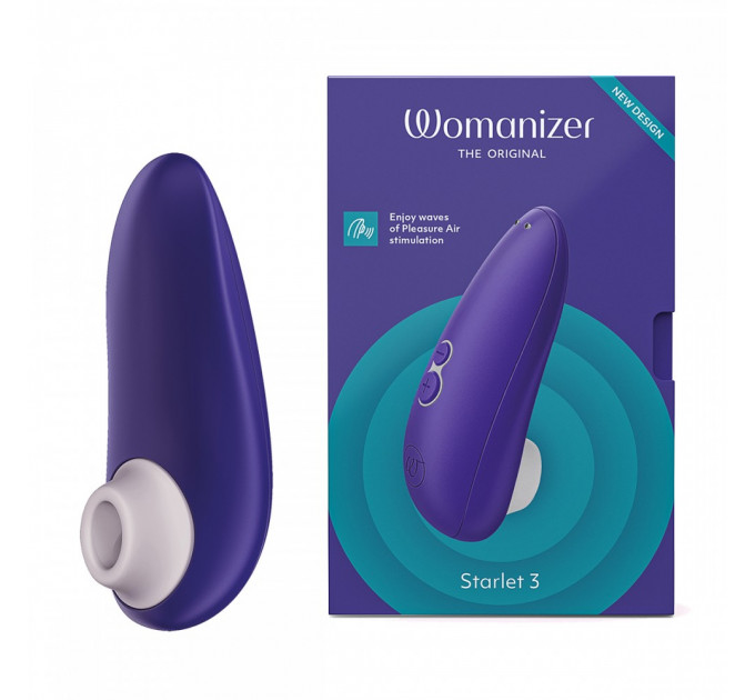 Вакуумний кліторальний стимулятор Womanizer Starlet 3 Indigo