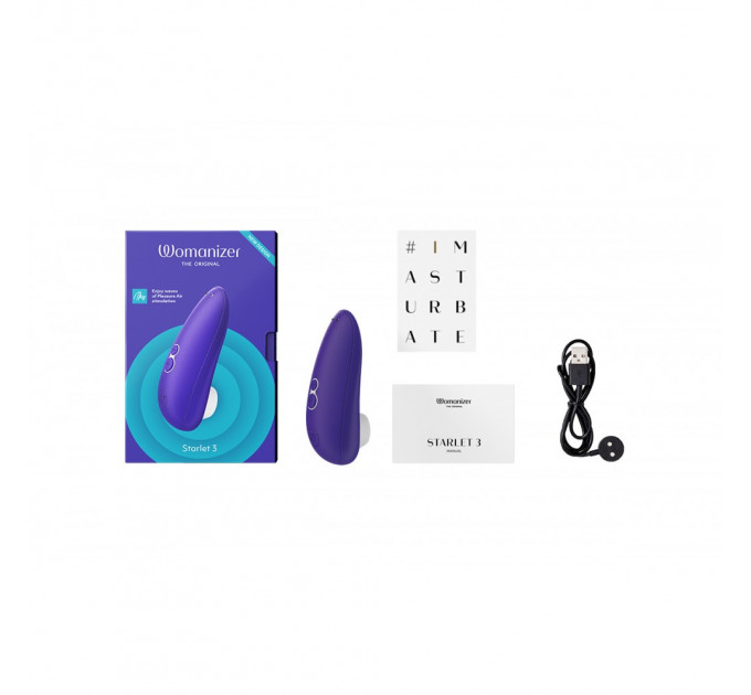Вакуумний кліторальний стимулятор Womanizer Starlet 3 Indigo