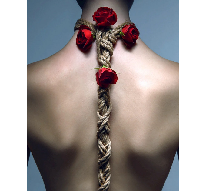 Веревка для бондажа BLAZE DELUXE BONDAGE ROPE 5M BLACK