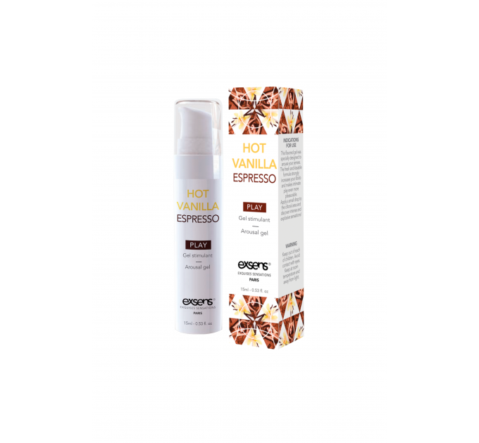 Возбуждающий гель EXSENS AROUSAL GEL HOT VANILLA ESPRESSO 15ML