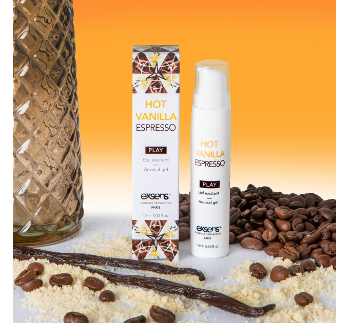 Возбуждающий гель EXSENS AROUSAL GEL HOT VANILLA ESPRESSO 15ML