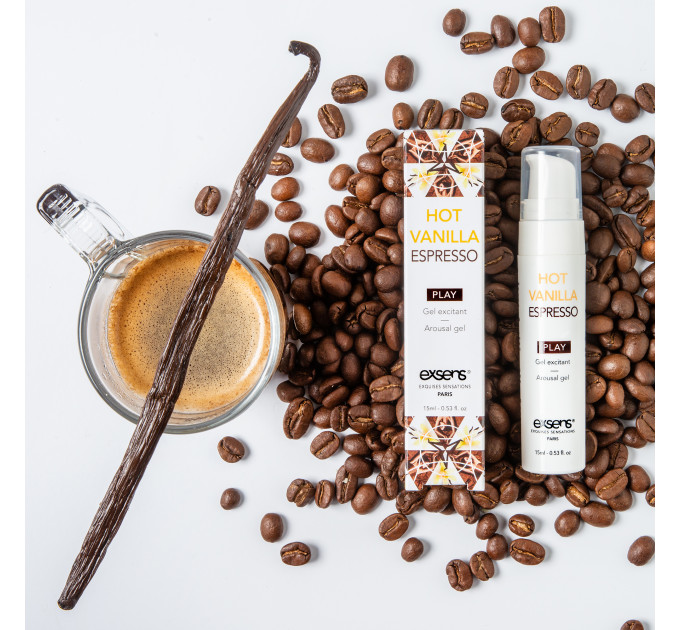Возбуждающий гель EXSENS AROUSAL GEL HOT VANILLA ESPRESSO 15ML