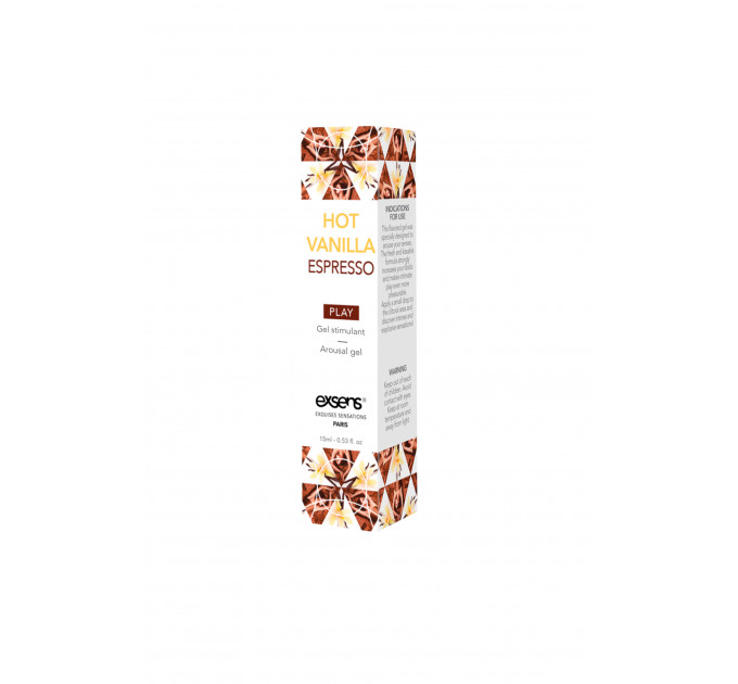 Возбуждающий гель EXSENS AROUSAL GEL HOT VANILLA ESPRESSO 15ML