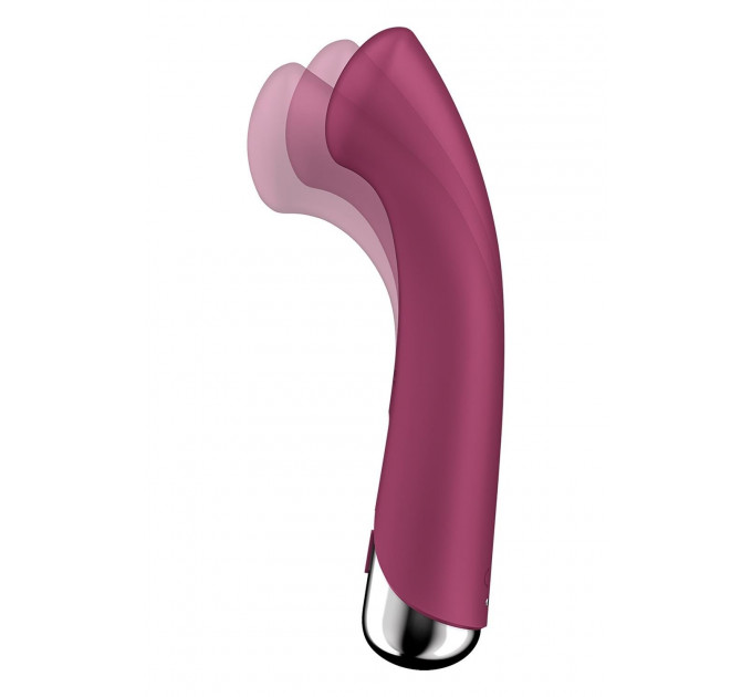 Вибратор для точки G Satisfyer Spinning G-Spot 1 с ротацией, красный