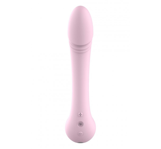 Вибратор классический для стимуляции точки G Dream Toys Amour Lea, розовый