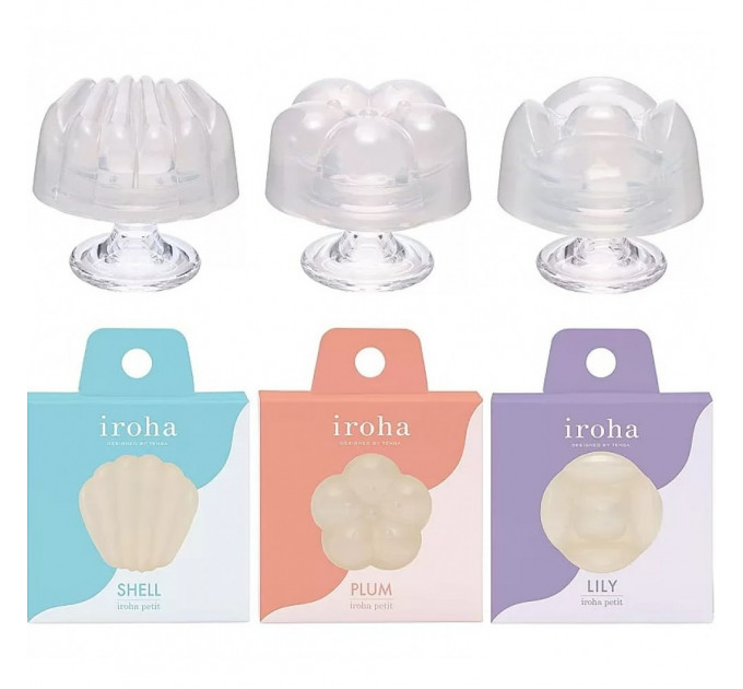 Вибратор клиторальный в форме Ракушки iroha petit SHELL