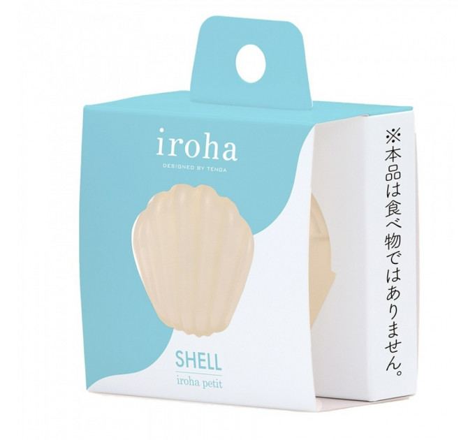 Вибратор клиторальный в форме Ракушки iroha petit SHELL