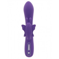 Вибратор-кролик с бабочкой Toy Joy Fabulous Butterfly Vibrator