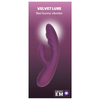 Вибратор-кролик Sweet Em, бордовый