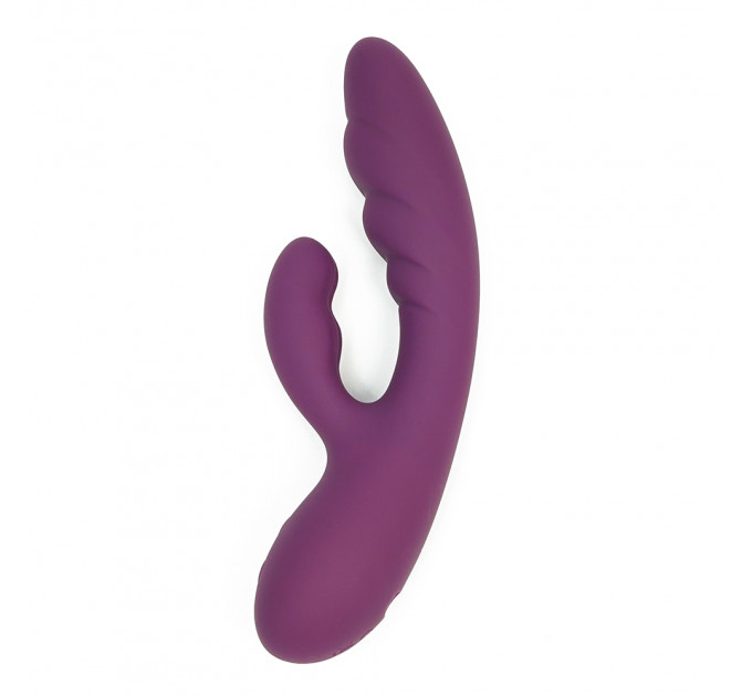 Вібратор-кролик Sweet Em, бордовий