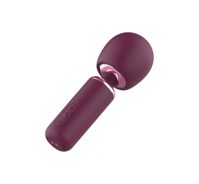 Вибратор микрофон Deam Toys Glam Bold Travel Wand, фиолетовый
