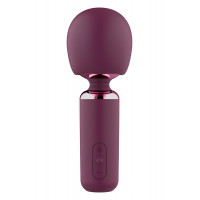 Вибратор микрофон Deam Toys Glam Bold Travel Wand, фиолетовый