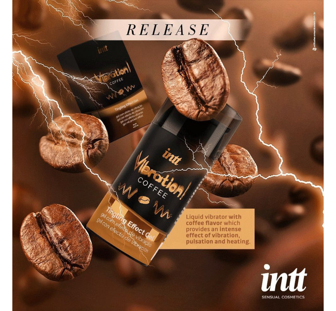 Жидкий вибратор Intt Vibration Coffee 15 мл