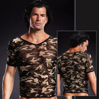 Футболка Pro-Mesh V-Neck Tee Camouflage S/M