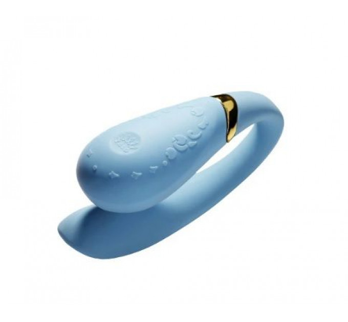 Вибратор для пар ZALO Fanfan, Royal Blue